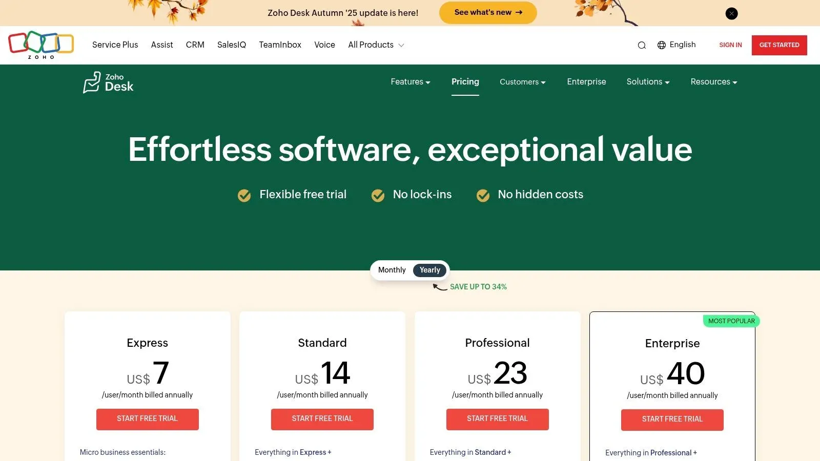 Zoho Desk — Help Center and Customer Portal